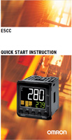 Communication Manual Omron E5CN QuickStartGuide