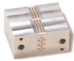 Image coaxial probe block