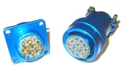Robuster Steckverbinder (Metallausführung) Robuster Steckverbinder (Metallausführung)